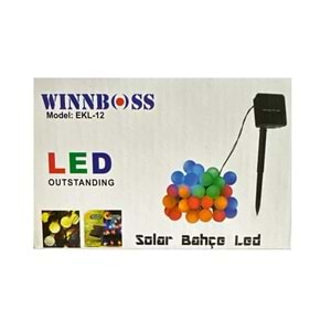 WINBOSS SOLAR BAHÇE LED 7MT (50 LEDLİ 8 FONKSİYON)