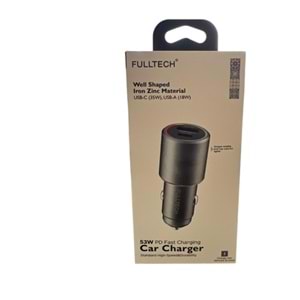 FULLTECH 53W USB-C+A OTO ŞARJ