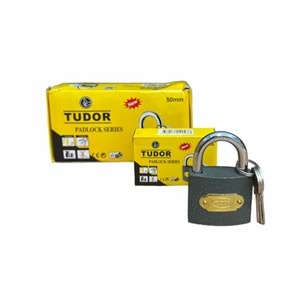 TUDOR 50 MM GRİ ASMA KİLİT