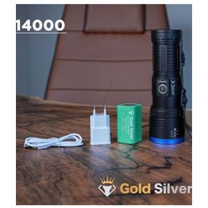 GOLD SILVER 40W ŞARJLI EL FENERİ