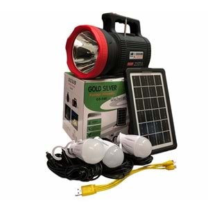 GOLD SILVER GÜNEŞ ENERJİLİ MP3 RADYO FENER
