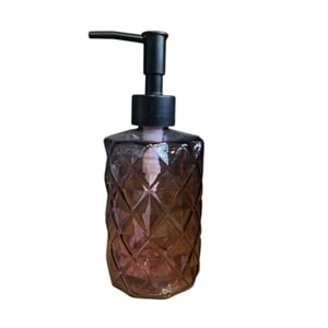 IVORY DESENLİ CAM SIVI SABUNLUK 48*