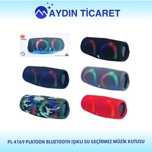 PLATOON BLUETOOTH IŞIKLI SU GEÇİRMEZ MÜZİK KUTUSU