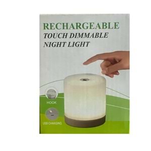 RECHARGEABLE DOKUNMATİK LED LAMBA