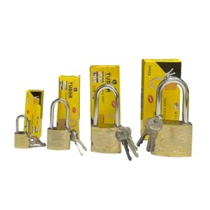 TUDOR ASMA KİLİT SARI UZUN 32 MM