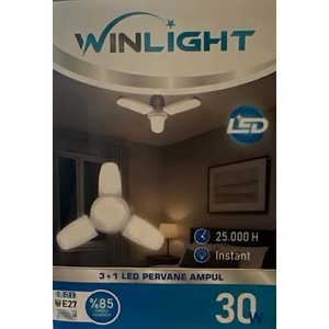 WINLIGHT 30W KÜÇÜK PERVANE AMPUL (72 PCS)