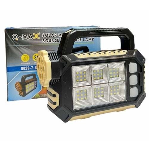 Q-MAX GÜNEŞ ENERJİLİ FENER
