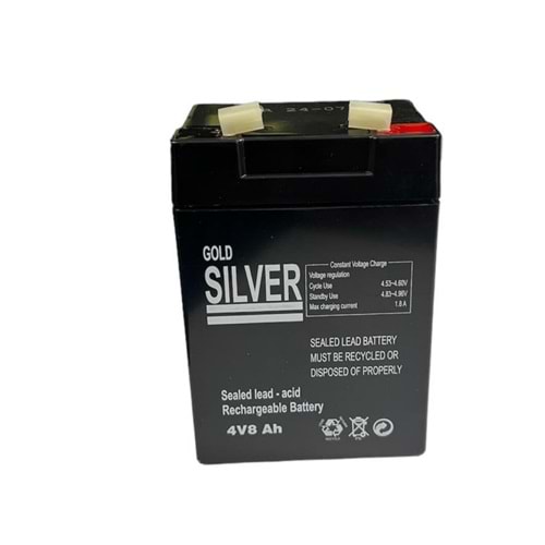 GOLD SILVER 4V 8AH AKÜ (20)
