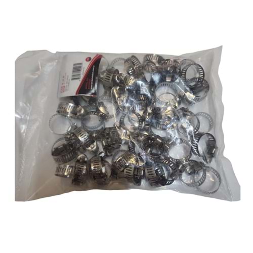 B.H.D 8 MM 13*19 METAL KELEPÇE (50)