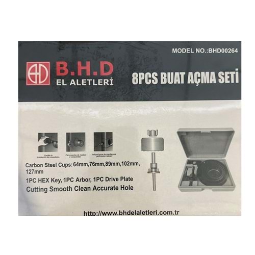 BHD 8PCS BUAT AÇMA SETİ