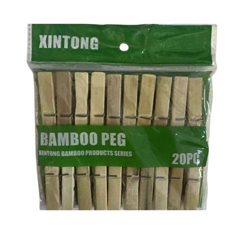 BAMBOO TAHTA MANDAL (20Lİ)