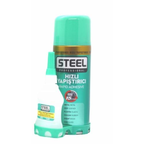 STEEL HIZLI YAPIŞTIRICI SETİ 400 ML