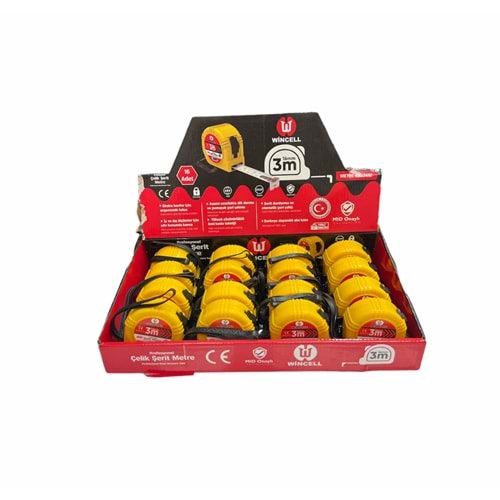 WİNCELL ŞERİT METRE 3*16 MT (96)