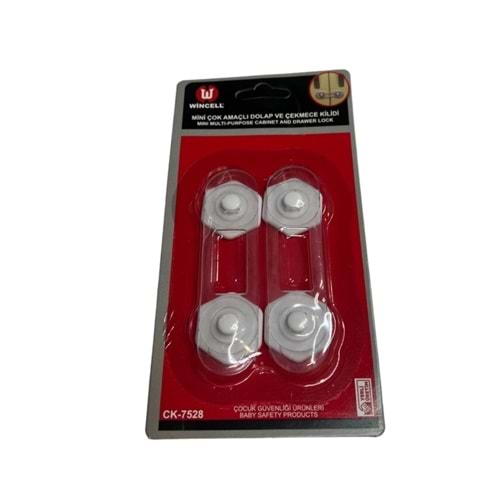 DOLAP ÇEKMECE ÇOCUK KİLİDİ İKİLİ CODE:40