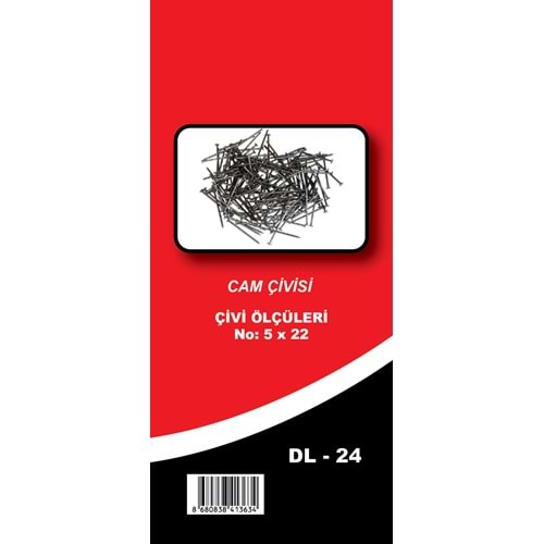 MEDALYAN 5*22 CAM ÇİVİSİ