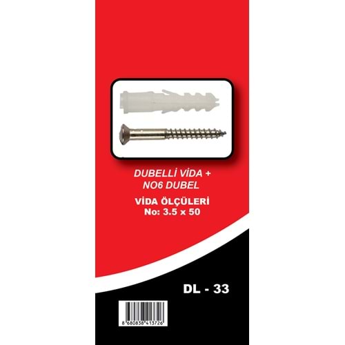 MEDALYAN 3.5*50 DÜBELLİ VİDA