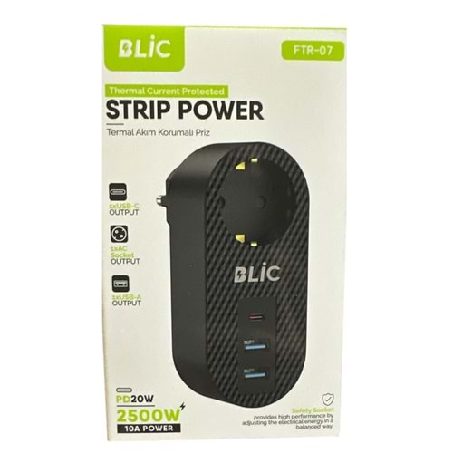 BLİC AKIM KORUMALI PRİZ