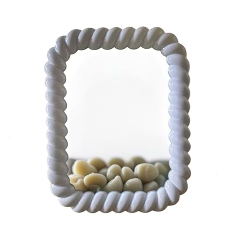 GOLDEN ANGEL OPAK AYAKLI MAKYAJ AYNASI KARE 60