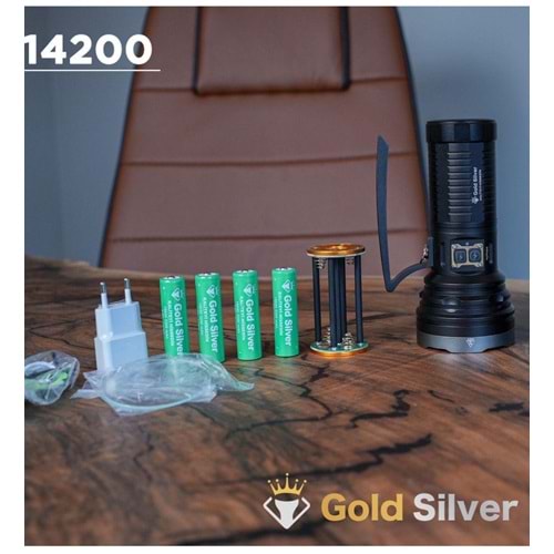 GOLD SILVER 50W ŞARJLI EL FENERİ