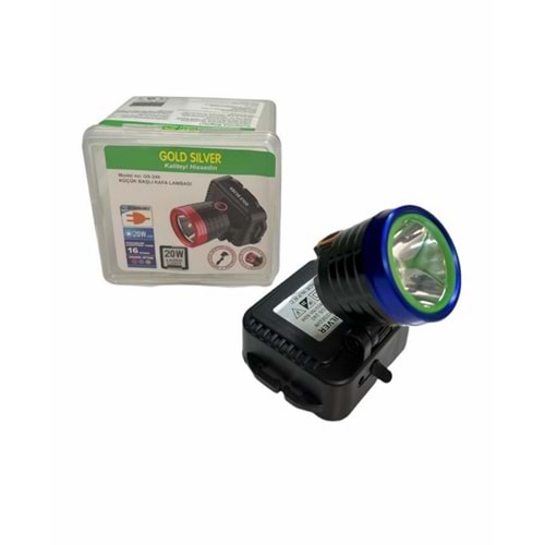 GOLD SILVER KAFA FENERİ 20W(120)