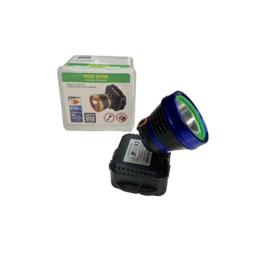 GOLD SILVER KAFA FENERİ 30W(120)