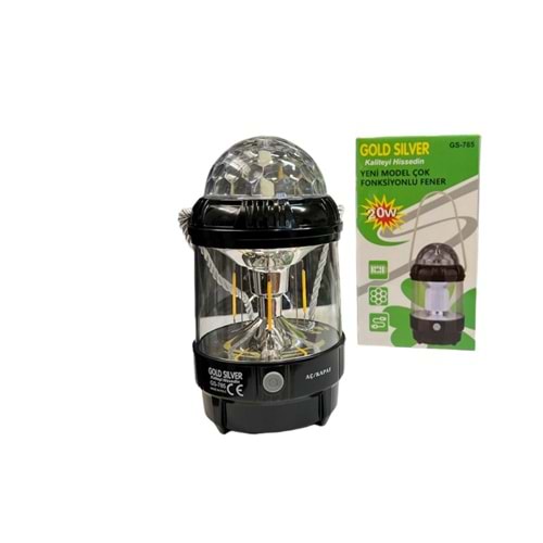 GOLD SILVER ÇOK FONKSİYONLU FENER (60)
