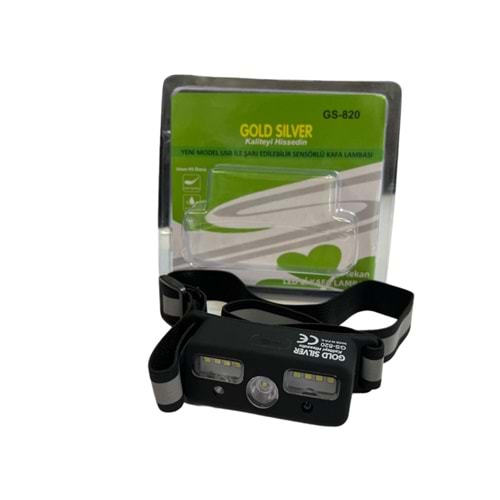 GOLD SILVER SENSÖRÜ KAFA FENERİ (120)