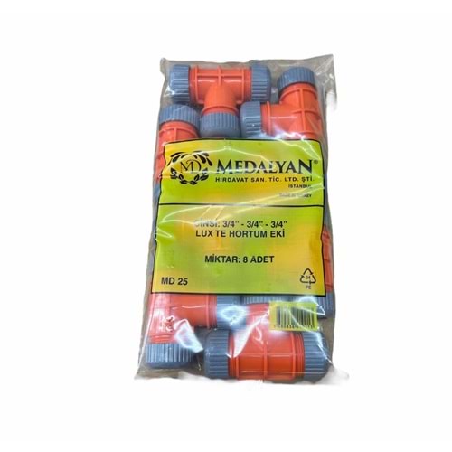 MEDALYAN 3/4-3/4-3/4 LÜX TE HORTUM EKİ