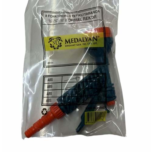 MEDALYAN TETİKLİ TABANCA SÜZEK 8 FONKSİYONLU REKOR