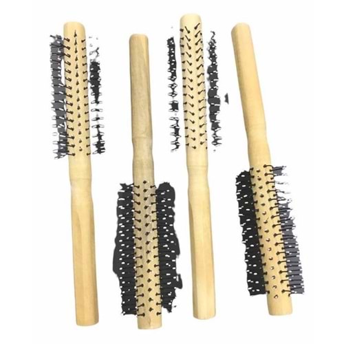 YUVARLAK AHŞAP TEL TARAK