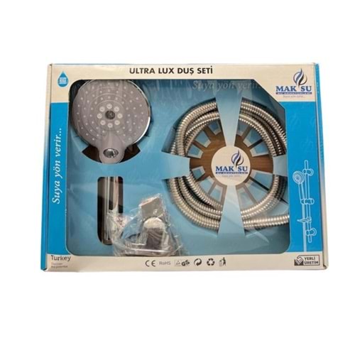 DUŞ SETİ ULTRA LÜX ÇELİK ÖRGÜLÜ