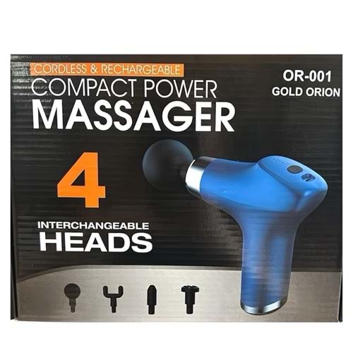 GOLD ORION 4 BAŞLIK MASAJ ALETİ