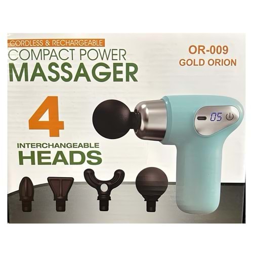 GOLD ORION 4 BAŞLIK MASAJ ALETİ