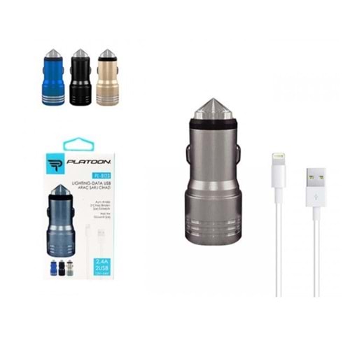 PLATOON IPHONE METAL ARAÇ ŞARJI