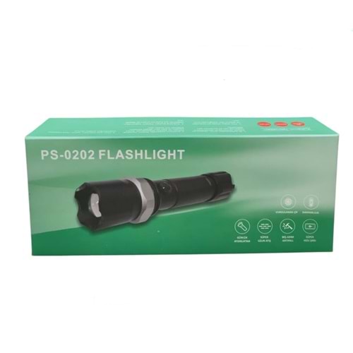 FLASHLIGHT ŞOKLU EL FENERİ
