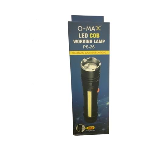 Q-MAX POLİCE FENER MIKNATISLI