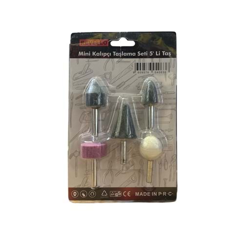 REVELLO MİNİ KALIPÇI TAŞLAMA SETİ 5 PARÇA (10)