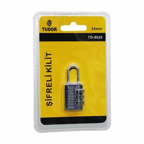 TUDOR ASMA KİLİT ŞİFRELİ 25 NO