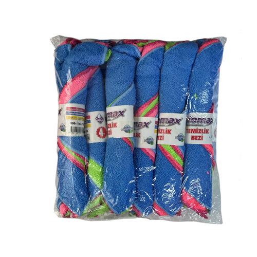 TEMSAN VİOMAX MİKROFİBER BEZ 4LÜ EKO(12)