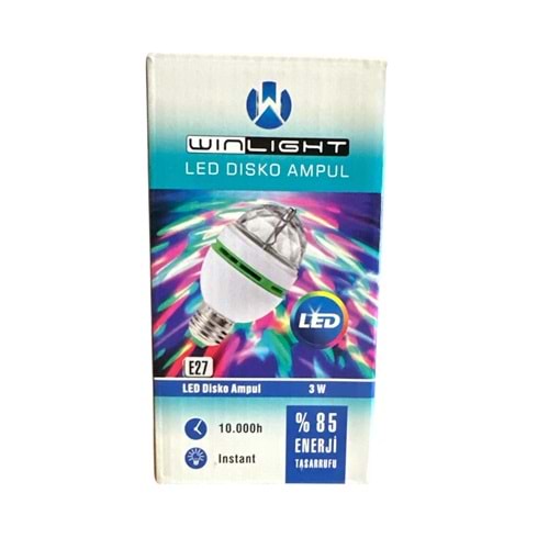 WINLIGHT LED DİSKO AMPÜL (100 PCS)