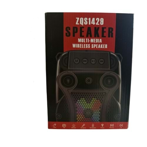 ZQS-1429 BT/FM/USB SPEAKER