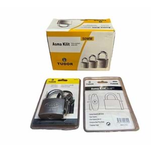 TUDOR 50 MM ÇİVİLİ ASMA KİLİT