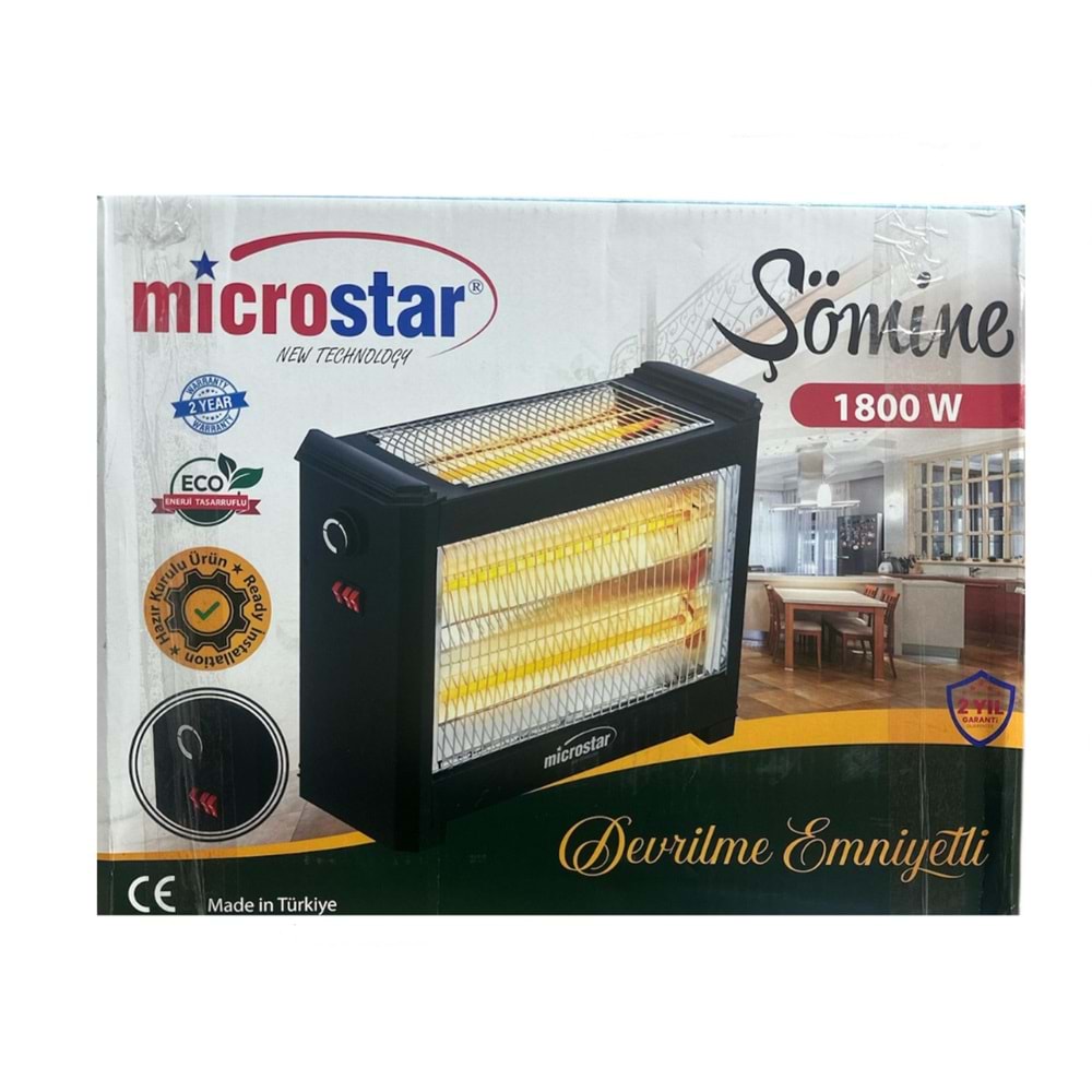 MİCROSTAR ŞÖMİNE SOBA